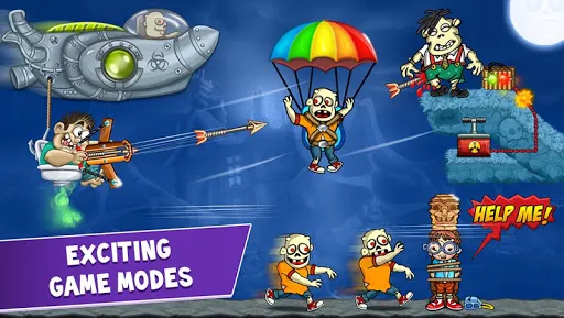 Capturas de pantalla de Zombie Shooting: Archery Games
