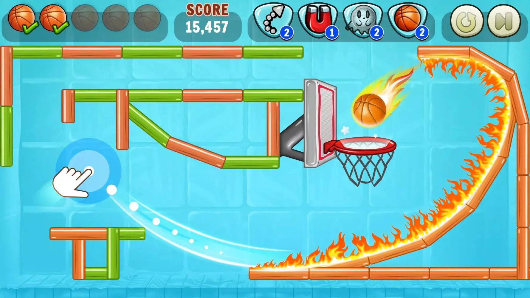 Basketball Games: Hoop Puzzles Screenshots