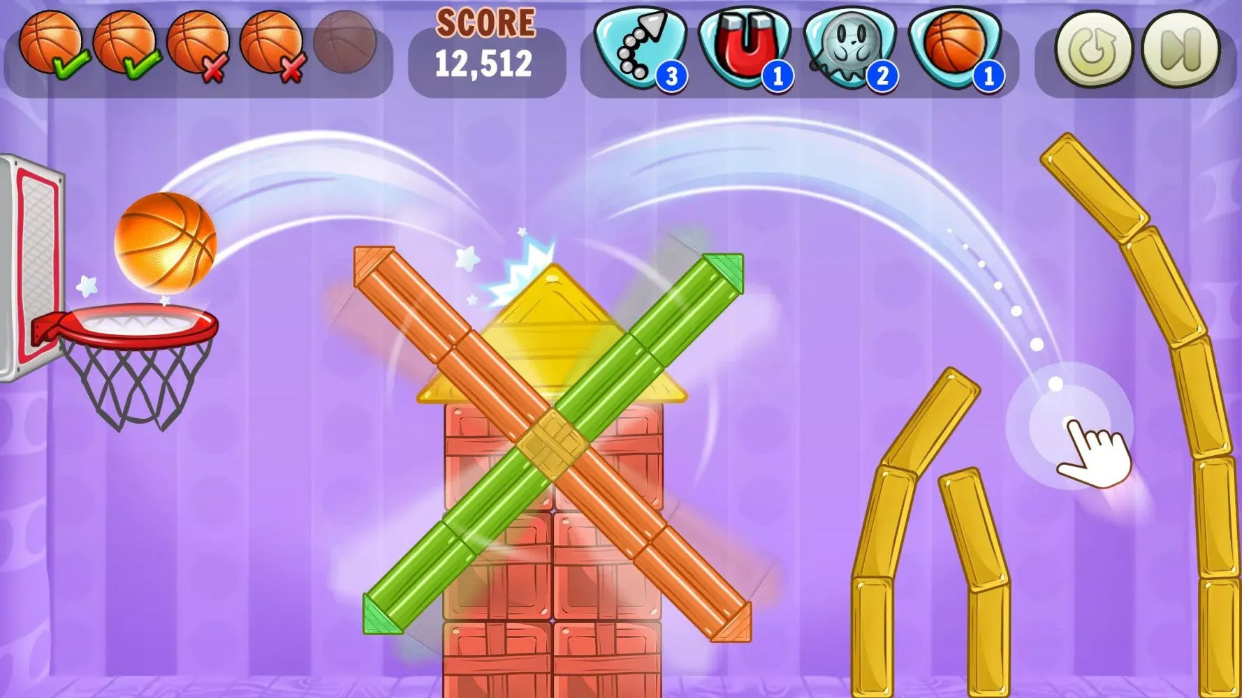 Basketball Games: Hoop Puzzles Screenshots