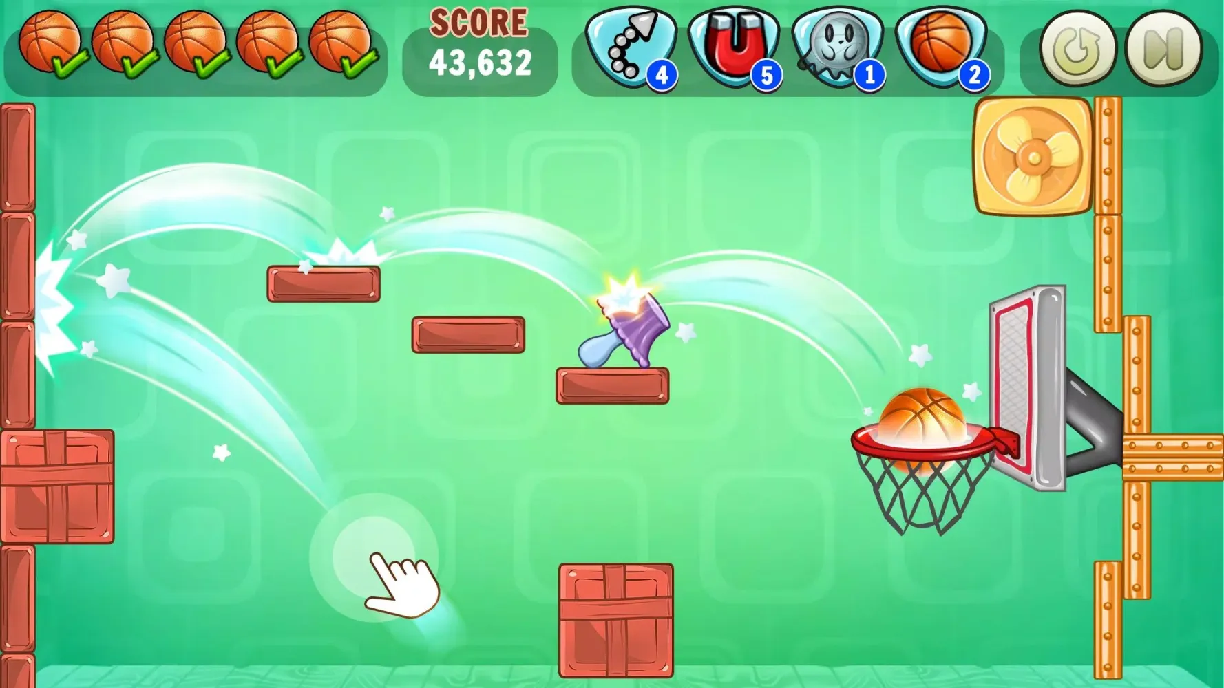 Basketball Games: Hoop Puzzles Screenshots