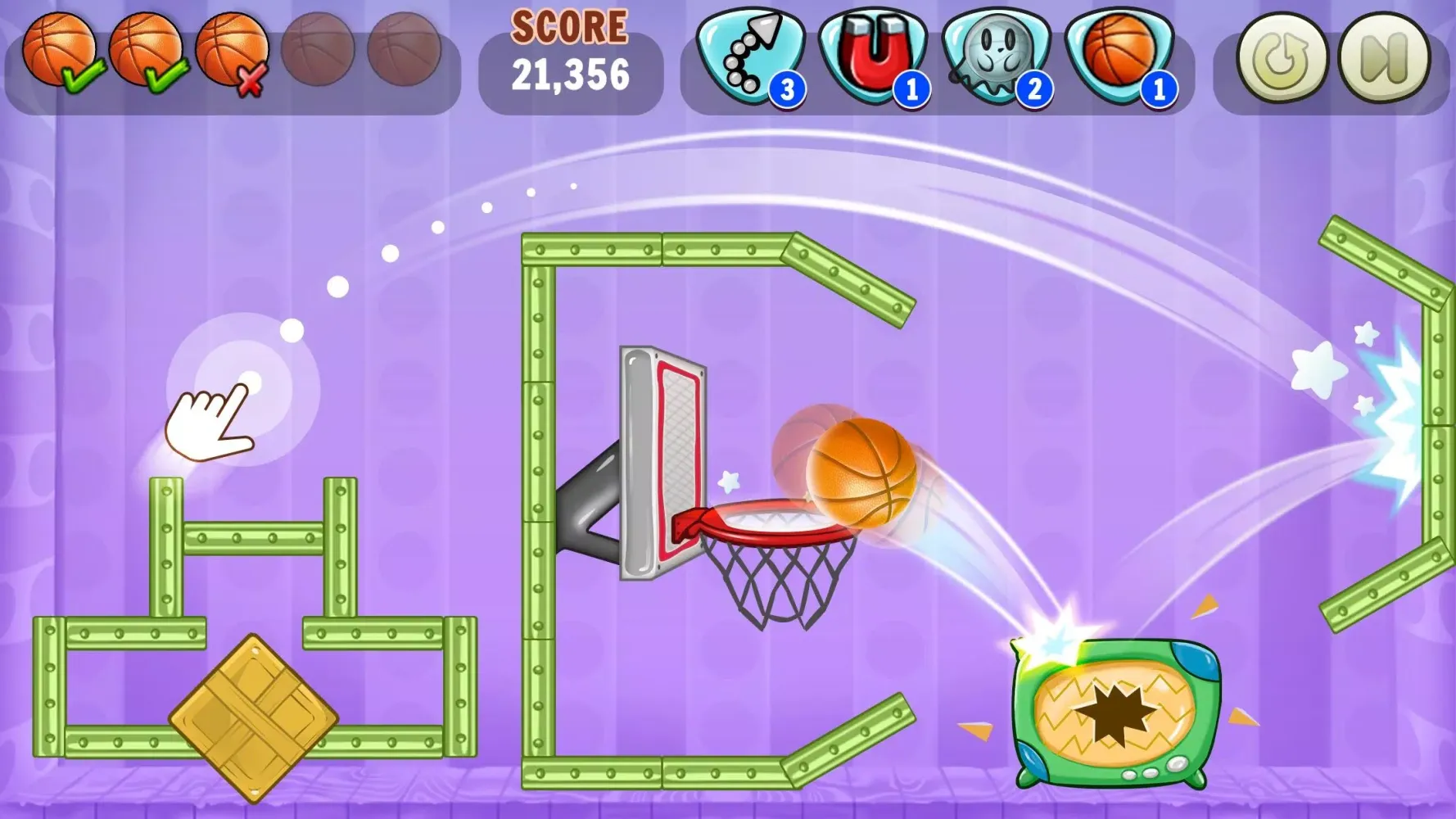 Basketball Games: Hoop Puzzles Screenshots
