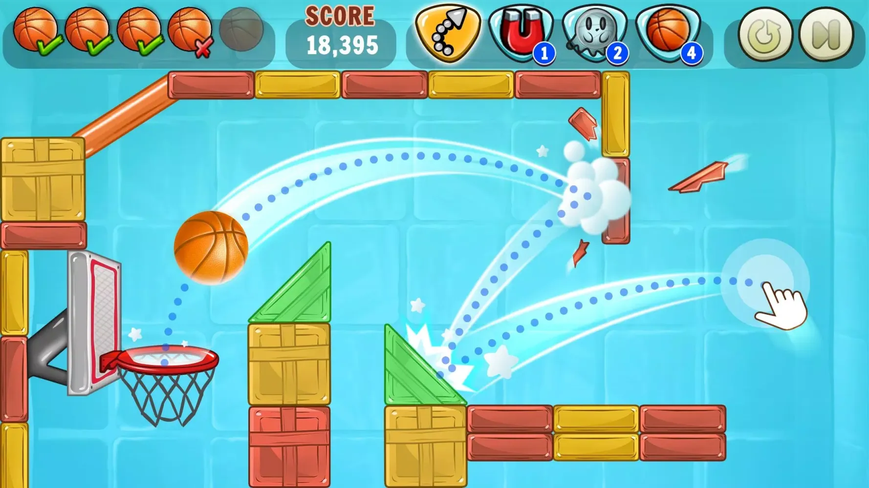 Basketball Games: Hoop Puzzles Screenshots