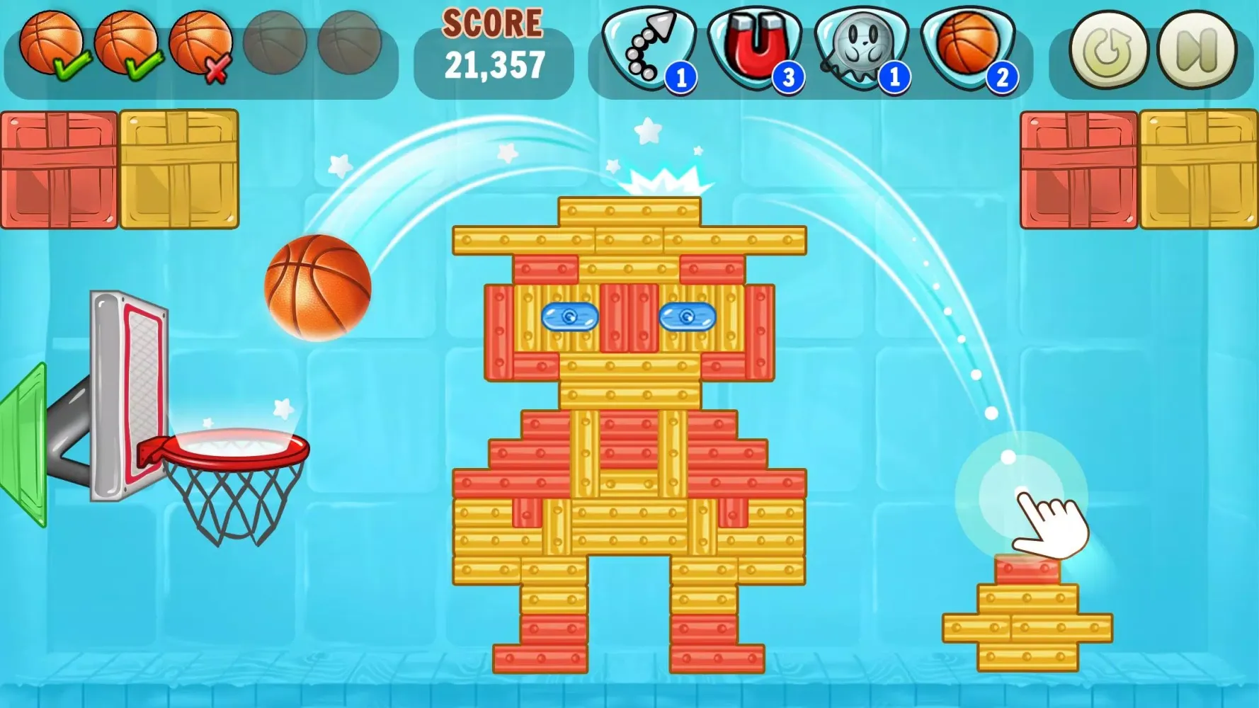Basketball Games: Hoop Puzzles Screenshots