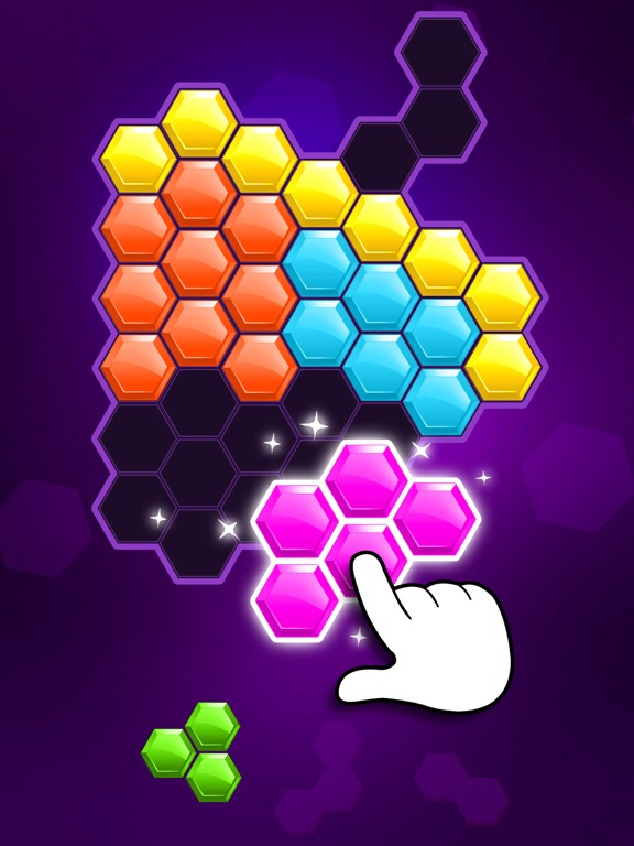 Hexa: Block Puzzle Games iPad 应用截图