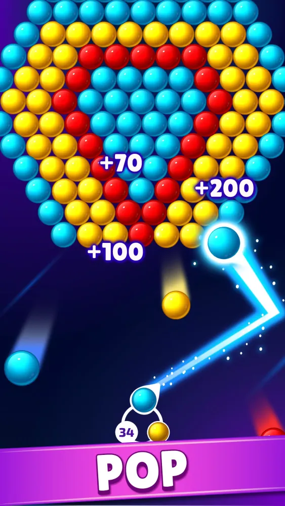 Capturas de pantalla de Bubble Pop: Bubble Shooter