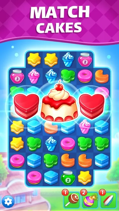 Ảnh chụp màn hình của Cake Blast - Match 3 Puzzle