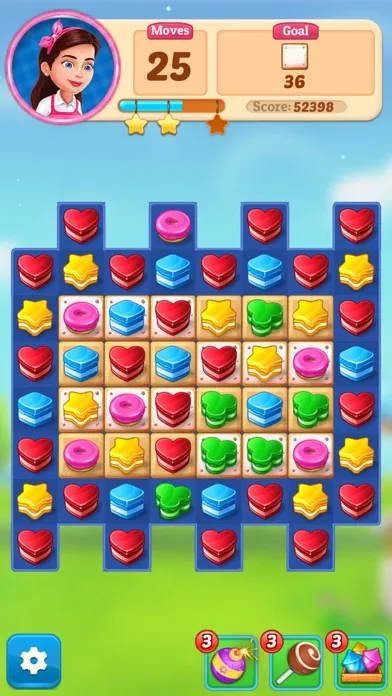 Ảnh chụp màn hình của Cake Blast - Match 3 Puzzle
