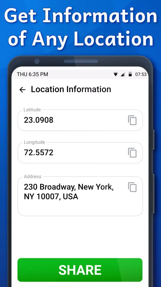 Digital Compass: Map & GPS Screenshots