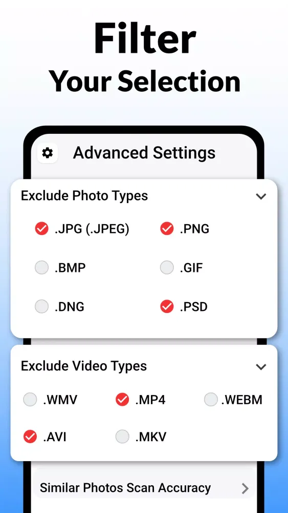 Capturas de tela do Duplicate File Remover