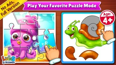 Puzzle Games For Kids 3+ Years سکرین شاٹس