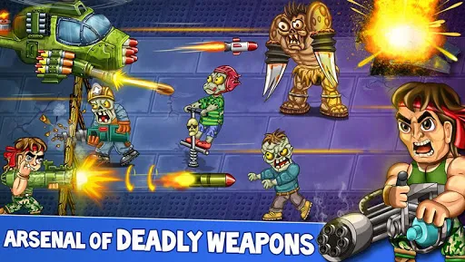 ภาพหน้าจอของ Zombie Heroes: Zombie Games