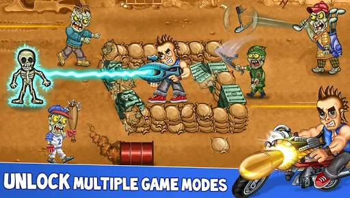 ภาพหน้าจอของ Zombie Heroes: Zombie Games