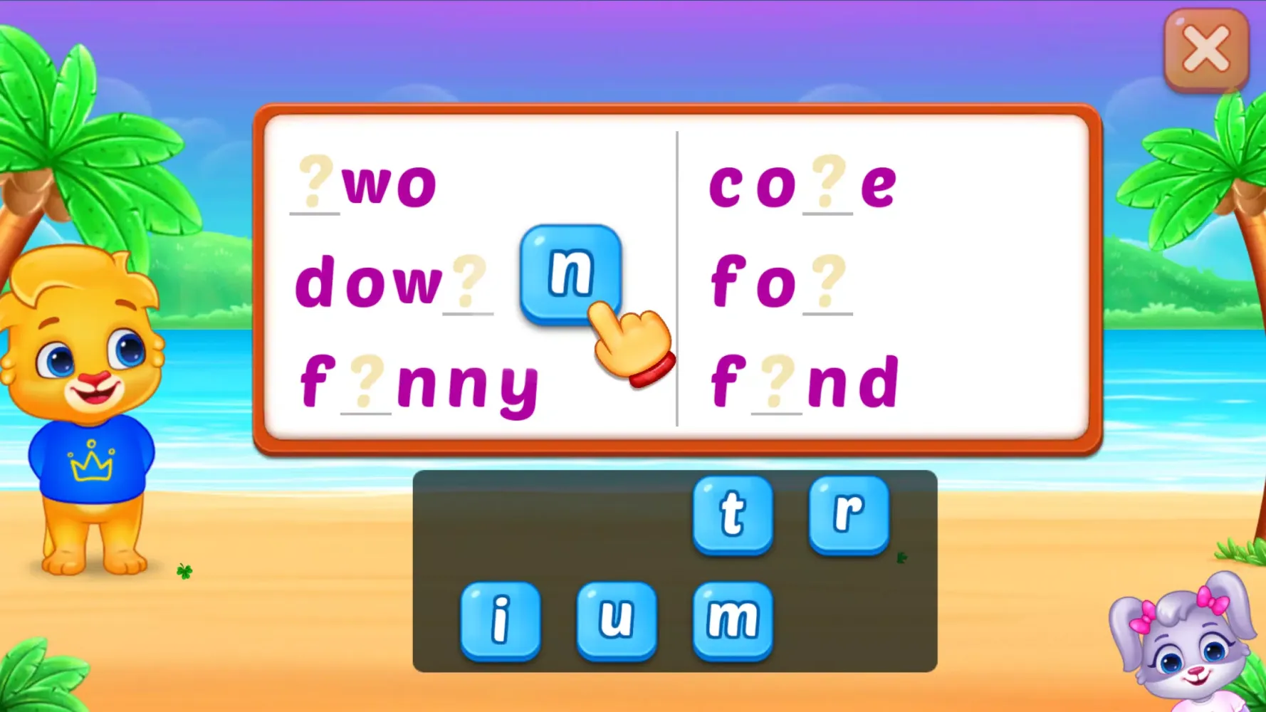 Capturas de tela do Learn to Read: Kids Games