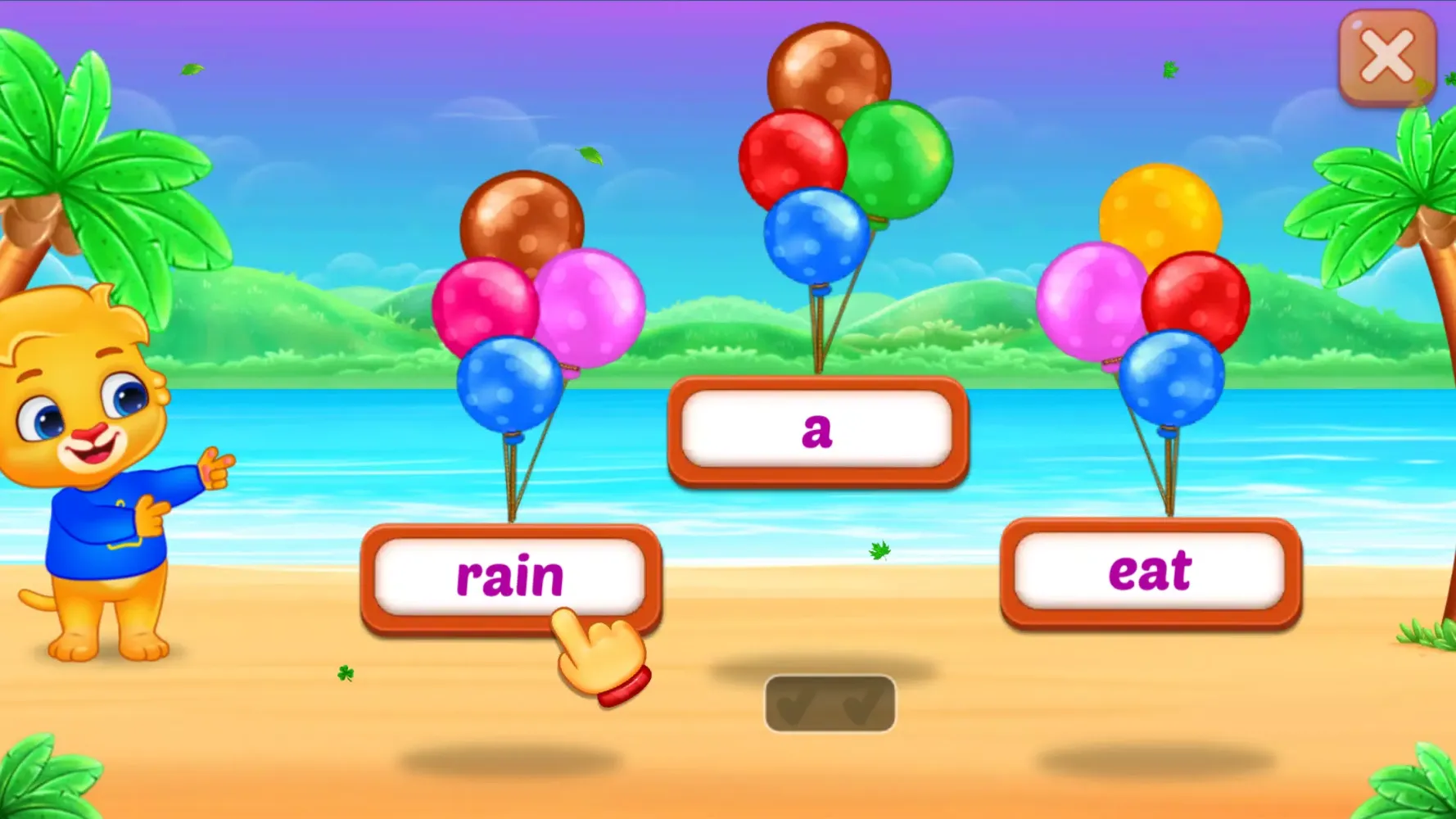 Capturas de tela do Learn to Read: Kids Games