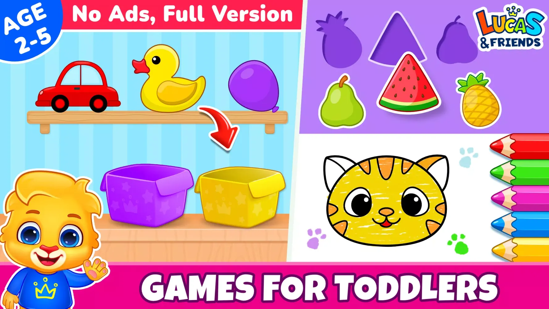 Kids Toddler & Preschool Games Screenshots