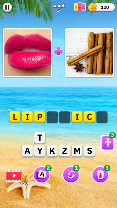 ภาพหน้าจอของ Word Pics - Word Games