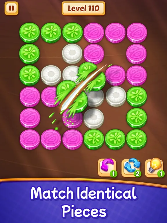 Veggies Cut: Logic Puzzle Game iPad  スクリーンショット