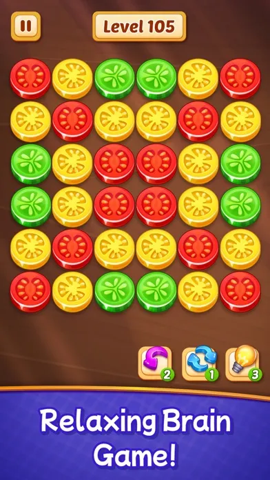 Veggies Cut: Logic Puzzle Game スクリーンショット