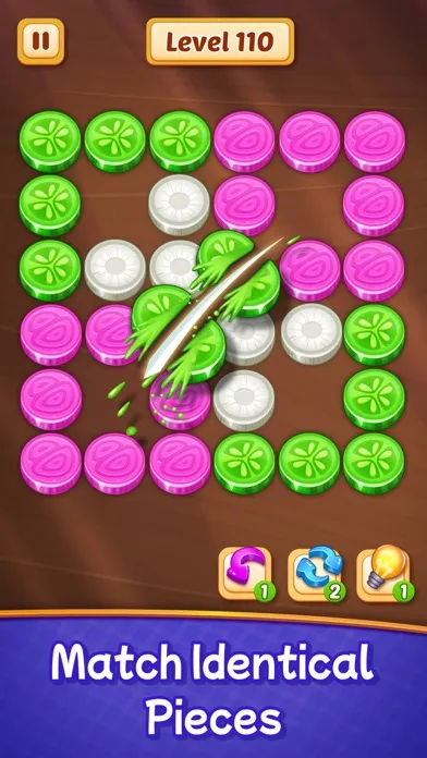 Veggies Cut: Logic Puzzle Game スクリーンショット