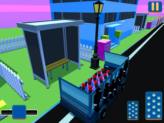 Stickman Overloaded city iPad  Screenshots