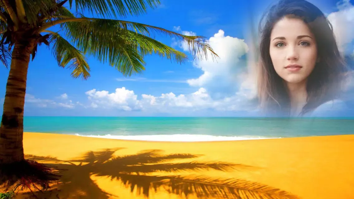 Beach Frames-feel in photo sea Screenshots