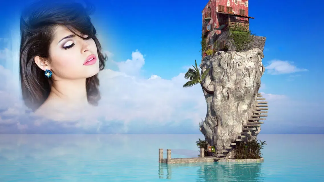 Beach Frames-feel in photo sea Screenshots