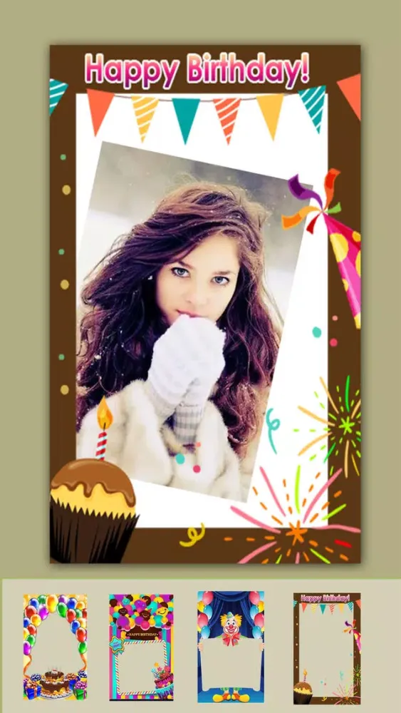 BirthDay Frame Montage Screenshots