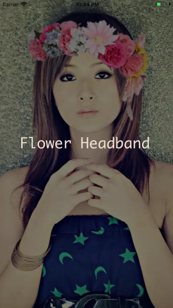 Capturas de tela do Flower Crown Headband