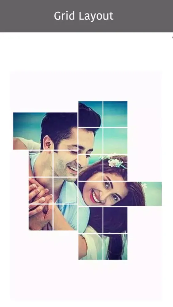 Grid Photo Frames سکرین شاٹس