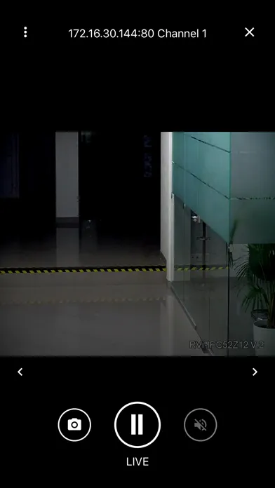Tangkapan layar RVi-Mobile