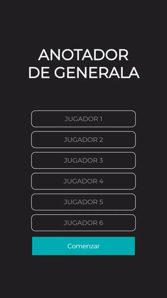 Anotador de Generala应用截图