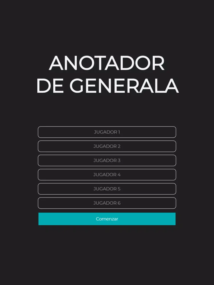 Anotador de Generala应用截图