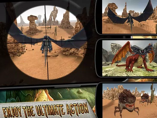 Hunt Fiery Dragons : Fight & Kill Down Fire Dragon iPad  স্ক্রিনশট