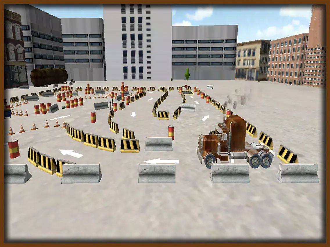 ภาพหน้าจอของ Heavy Truck Parking Simulator iPad 
