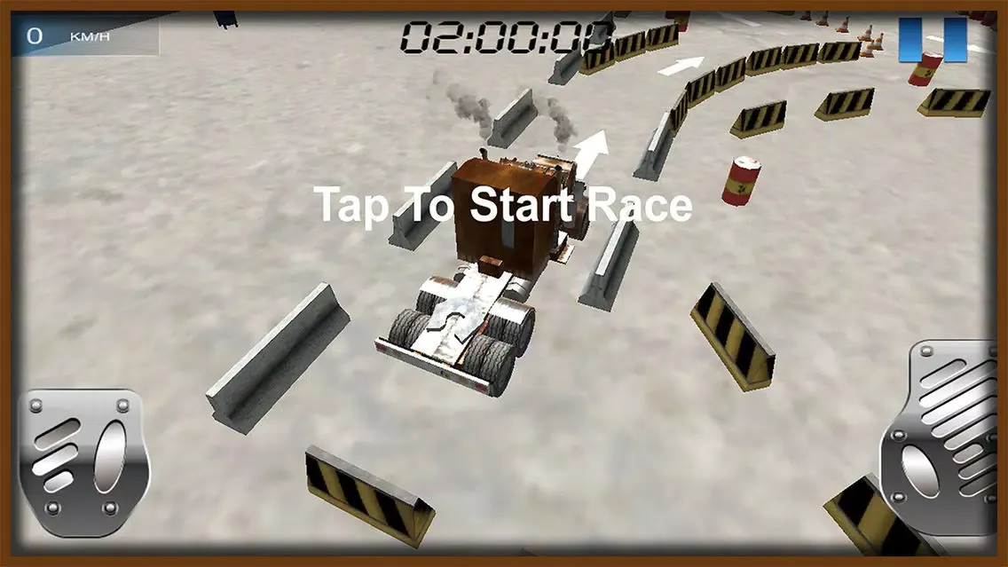 ภาพหน้าจอของ Heavy Truck Parking Simulator