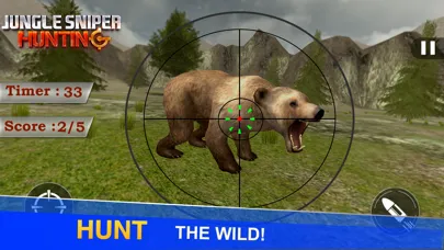 Zrzuty ekranu Jungle Sniper Hunting Game