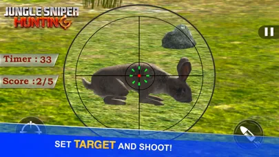 Zrzuty ekranu Jungle Sniper Hunting Game