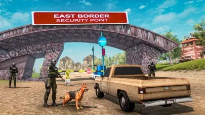 Tangkapan layar Border Watch Sniffer Dog Game