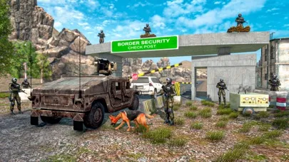 Tangkapan layar Border Watch Sniffer Dog Game