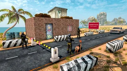Tangkapan layar Border Watch Sniffer Dog Game