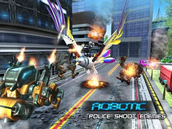 تصاویر US Police Robot Transform War iPad 
