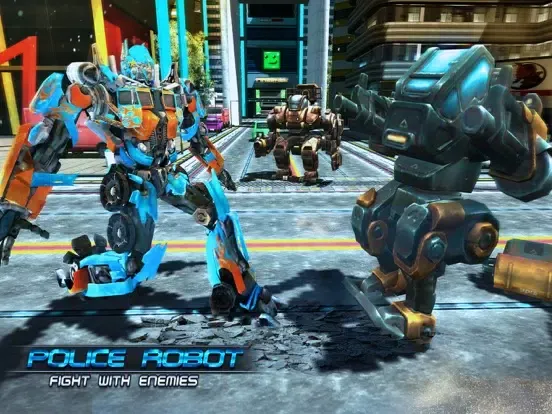 تصاویر US Police Robot Transform War iPad 