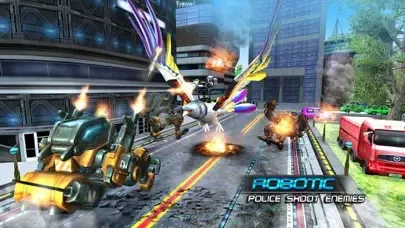 تصاویر US Police Robot Transform War