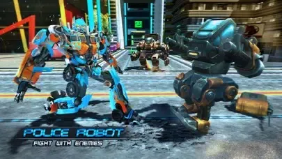 تصاویر US Police Robot Transform War