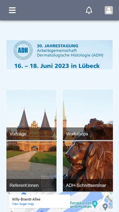 Captures d'écran de ADH 2023
