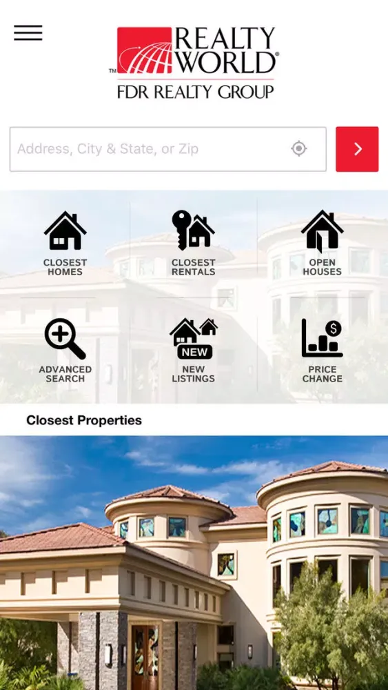 Realty World FDR Realty Group Ekran Görüntüleri