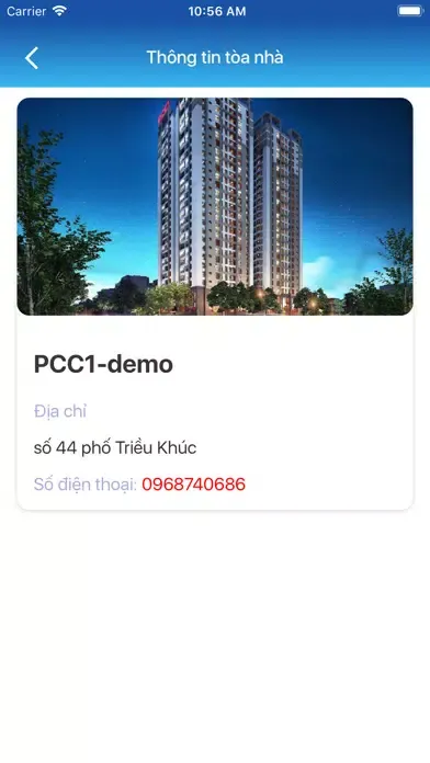 PCC1 - Quản lý chung cư سکرین شاٹس