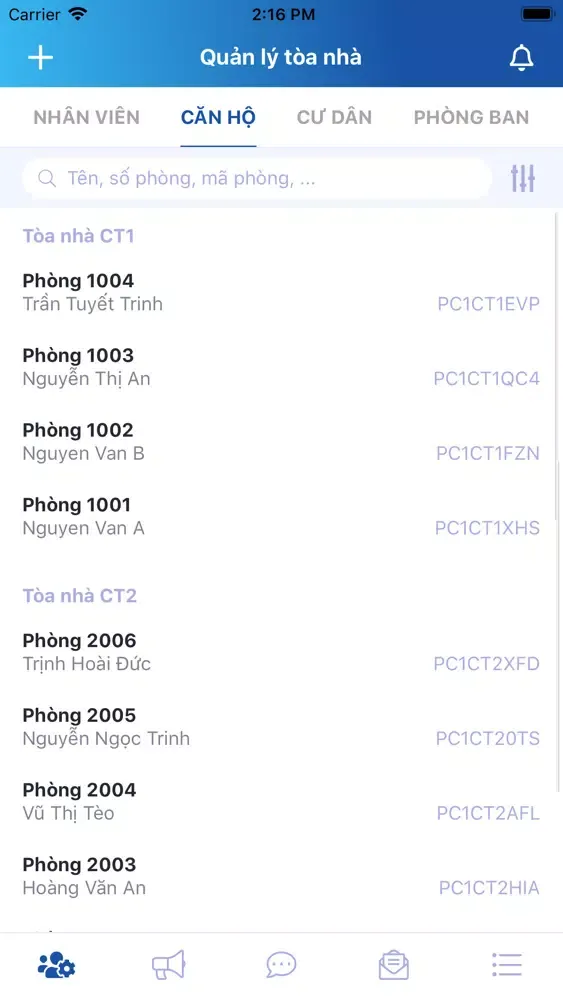 PCC1 BQL - Quản lý chung cư স্ক্রিনশট
