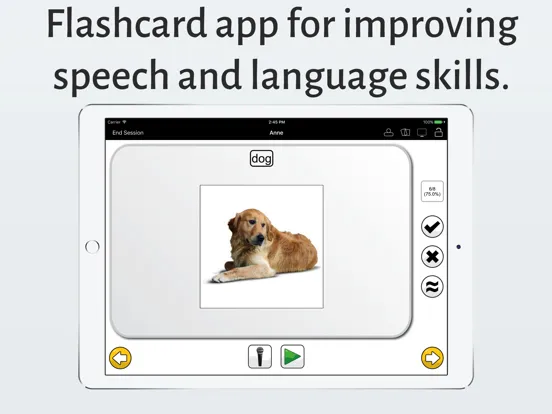 Zrzuty ekranu Speech Cards Lite iPad 