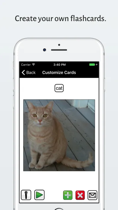 Zrzuty ekranu Speech Cards Lite